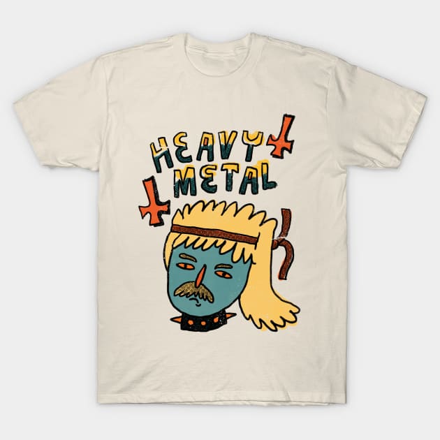 Heavy Metal T-Shirt by Ninja Tiger Magic Bringer